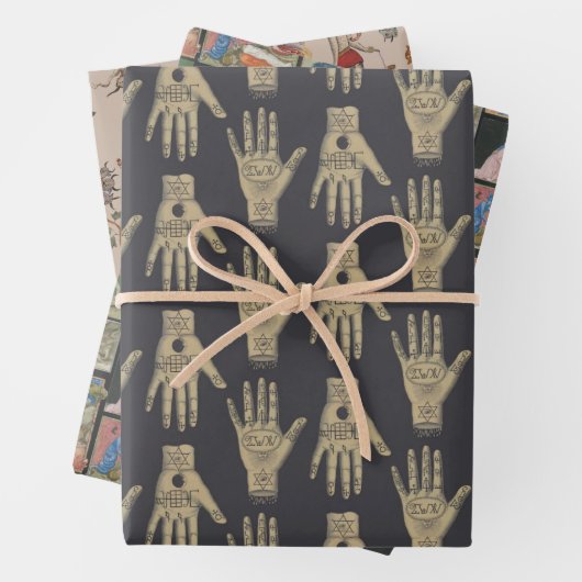Occult/Alchemy Wrapping Paper Set Geschenkpapier Set (Beispiel)
