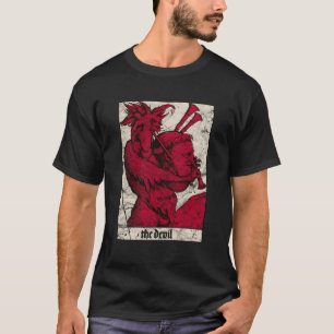 Occult Baphomet Der Teufel Mittelalterlicher Satan T-Shirt