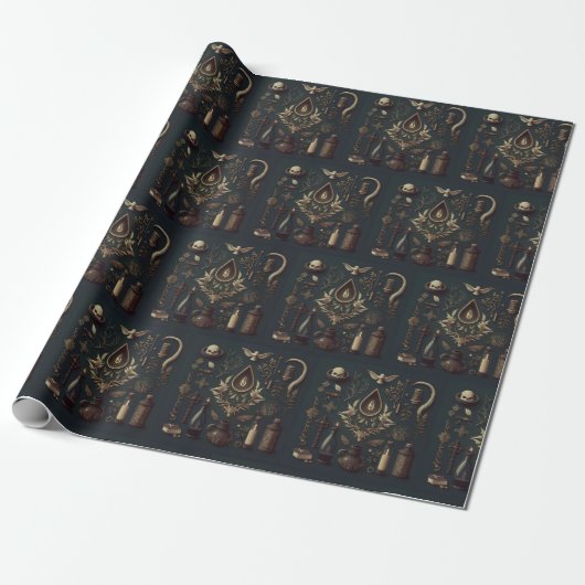 Occult Dark Alter Wrapping Paper Geschenkpapier (Ungerollt)