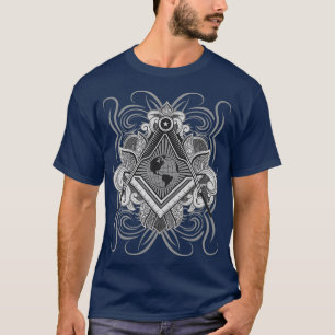 Occult Day Symbol Secret Mystical Masonic T-Shirt