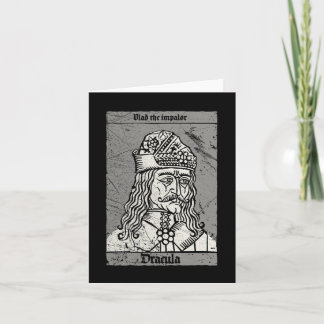 Occult Dracula - Vlad The Impaler Horror Vampire Karte