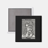 Occult Dracula - Vlad The Impaler Horror Vampire Magnet (Vorderseite/Rückseite)