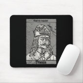 Occult Dracula - Vlad The Impaler Horror Vampire Mousepad (Mit Mouse)