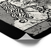 Occult Dracula - Vlad The Impaler Horror Vampire Poster (Ecke)