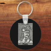 Occult Dracula - Vlad The Impaler Horror Vampire Schlüsselanhänger (Vorderseite)