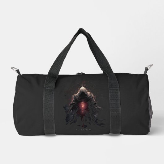 Occult Figure Dark Art Duffel Bag Duffle Bag (Vorderseite)