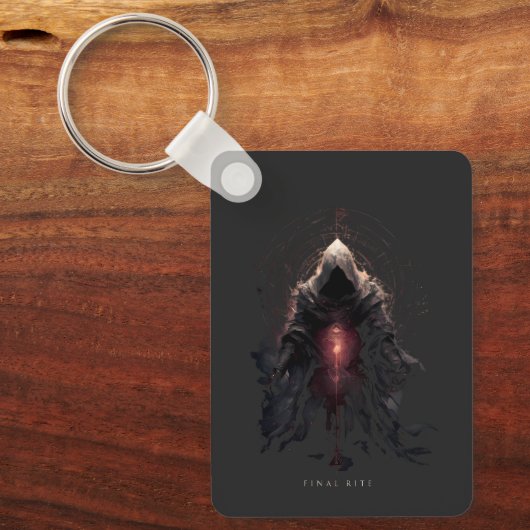 Occult Figure Dark Art Schlüsselanhänger (Vorderseite)