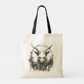 Occult Gothic Baby Baphomet Tragetasche (Rückseite)