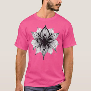 Occult Gothic Blume Floral Dark Punk Goth T-Shirt