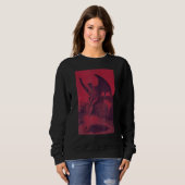 Occult Gothic Dark Satanic Unholy Witchcraft Grung Sweatshirt (Vorne ganz)