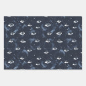 Occult Gothic Mystery Eyes Geschenkpapier Set (Vorderseite 2)