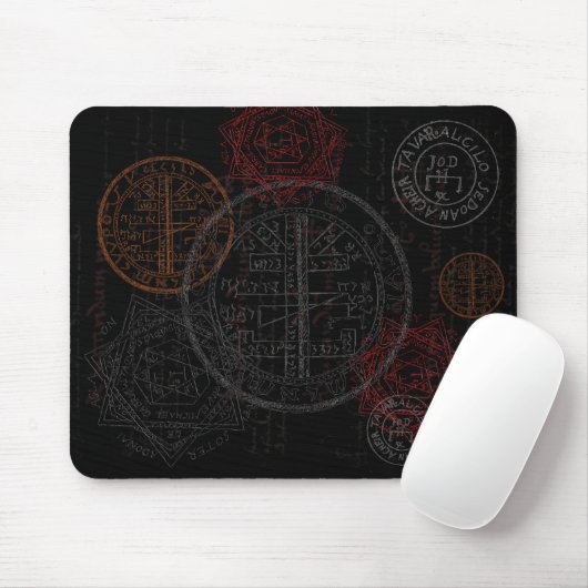 Occult Picatrix Mousepad (Mit Mouse)