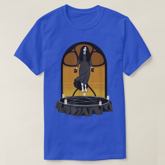Occult Satanic Hexe T-Shirt (Design vorne)