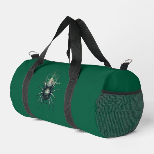 Occult Spider Mystic Geometry Dark Art Duffel Bag Duffle Bag (Rechte Ecke)