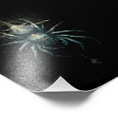 Occult Spider Mystic Geometry Dark Art Fotodruck (Ecke)