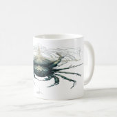 Occult Spider Mystic Geometry Dark Kaffeetasse (VorderseiteRechts)