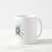 Occult Spider Mystic Geometry Dark Kaffeetasse (VorderseiteRechts)