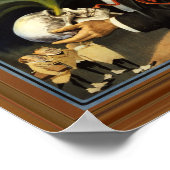 Occult Spirit Medium Thurston Magician Poster (Ecke)