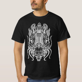 Occult Tower Demon - Gothic Dark Symmetry Art T-Shirt