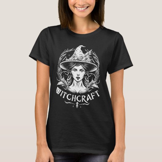 Occult Wiccan Goddess Witchy Woman Witchcraft T-Shirt (Vorderseite)