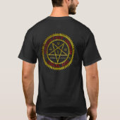 OCCULTIST-GEWERKSCHAFTS-EINHEIMISCHES 666    019 T-Shirt (Rückseite)