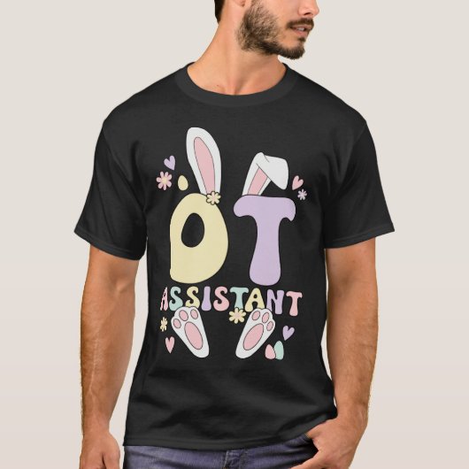 Occupational Therapist Assistant Easter Bunny OTA T-Shirt (Vorderseite)