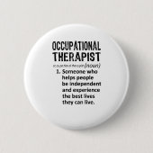 Occupational Therapist Definition Button (Vorderseite)
