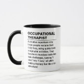 Occupational therapist Definition Mug OT Gift Tasse (Links)