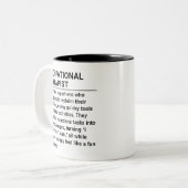 Occupational Therapist Definition Zweifarbige Tasse (Vorderseite Links)