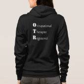 Occupational Therapist Zip-up Sweatshirt (Rückseite)