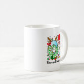 Occupational Therapy Christmas Lights Santa Hat Ot Kaffeetasse (VorderseiteRechts)