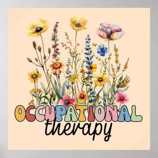 Occupational Therapy COTA Physical Therapist Poster (Vorne)
