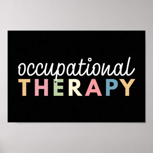 Occupational Therapy COTA Therapist Poster (Vorne)