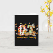 Occupational Therapy Fall Ot Ota Autumn Thanksgivi Karte (Gelbe Blume)