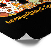 Occupational Therapy Fall Ot Ota Autumn Thanksgivi Poster (Ecke)