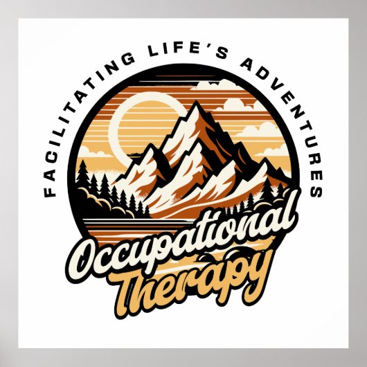 Occupational Therapy Funny  Poster (Vorne)