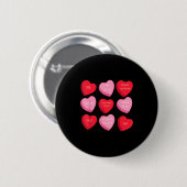 Occupational Therapy Heart Candy Valentine Day Ot  Button (Vorne & Hinten)