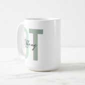 Occupational Therapy Mug • Custom OT Coffee Mug •  Kaffeetasse (Vorderseite Links)