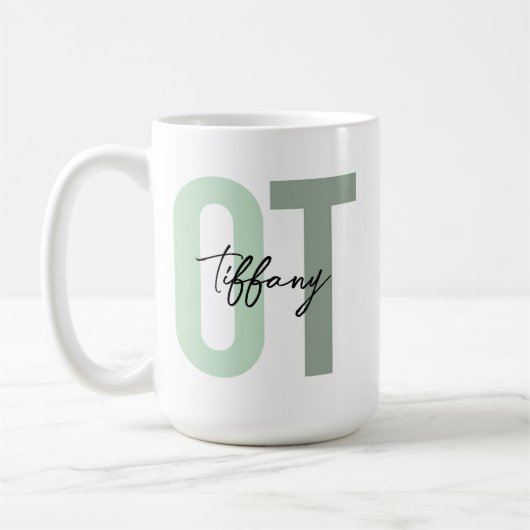 Occupational Therapy Mug • Custom OT Coffee Mug •  Kaffeetasse (Links)