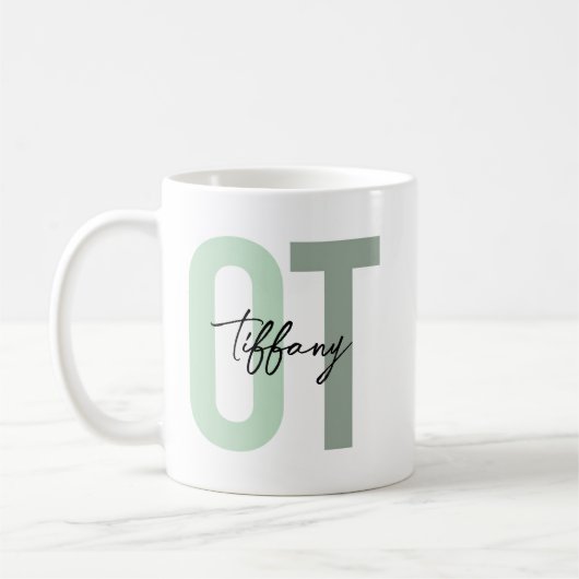 Occupational Therapy Mug • Custom OT Coffee Mug •  Kaffeetasse (Links)