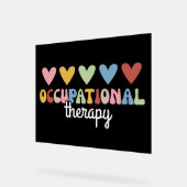 Occupational Therapy OT Professional Acrylschild (Winkel)