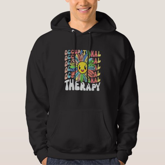Occupational Therapy OT Therapist Cute OT Month Fl Hoodie (Vorderseite)