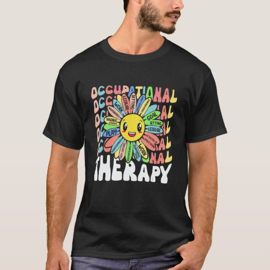 Occupational Therapy OT Therapist Cute OT Month Fl T-Shirt (Vorderseite)