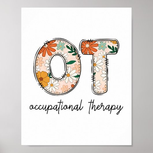 Occupational Therapy Ot Therast Ot Month  Poster (Vorne)