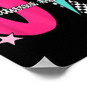 Occupational Therast Retro Checkered Ot Graduation Poster (Ecke)