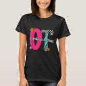 Occupational Therast Retro Checkered Ot Graduation T-Shirt (Vorderseite)