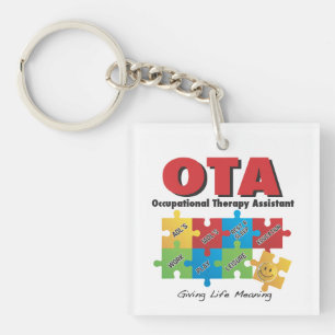 OccupationalTherapy Assistenten-Schlüsselanhänge Schlüsselanhänger