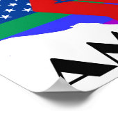 Occupy America LGBTQ Poster (Ecke)