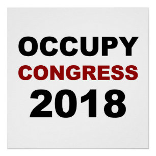 Occupy Congress 2018 Poster