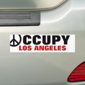 OCCUPY LOS ANGELES AUTOAUFKLEBER (Auf Auto)